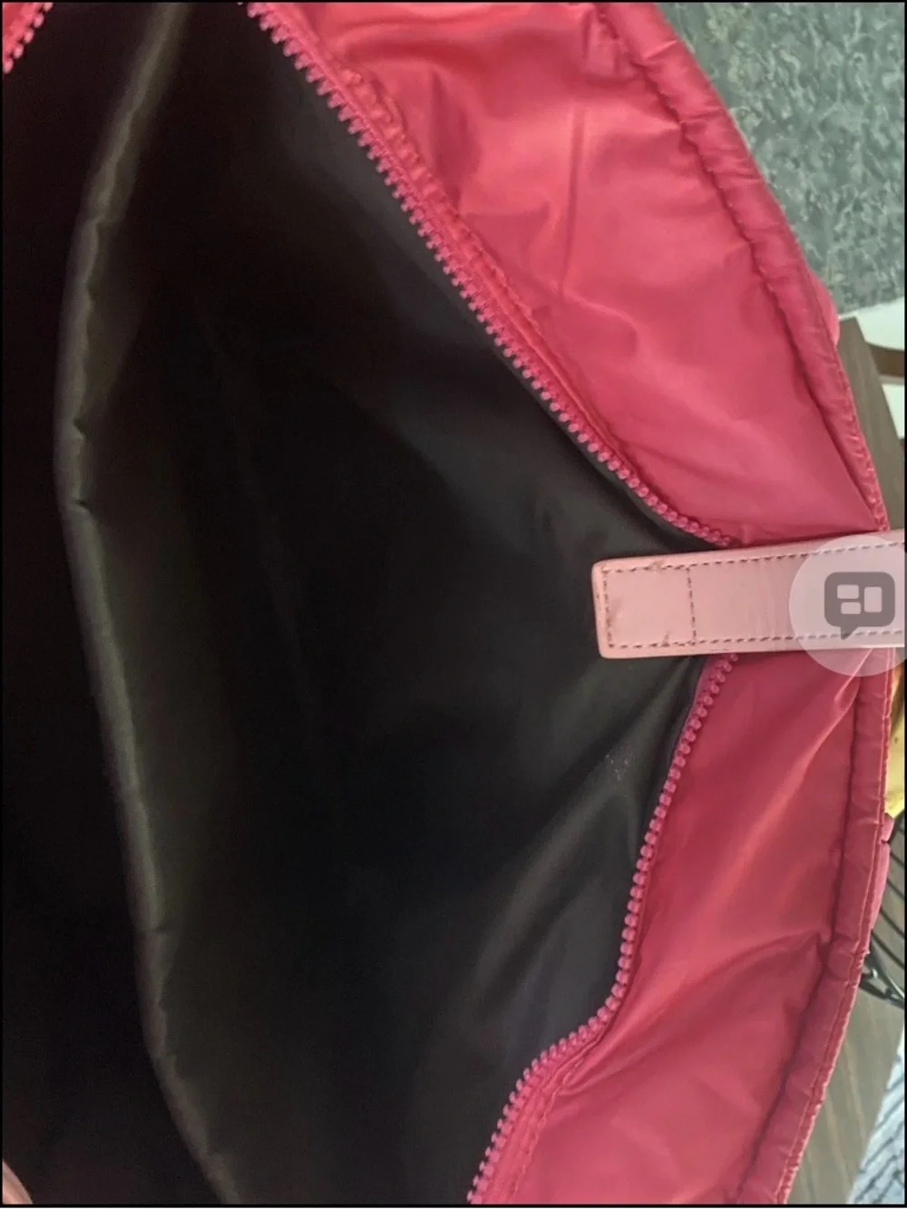 Sincerely Jules Pink Smiley Face Puffer Tote Bag Stitched Quilted Shoulder Bag